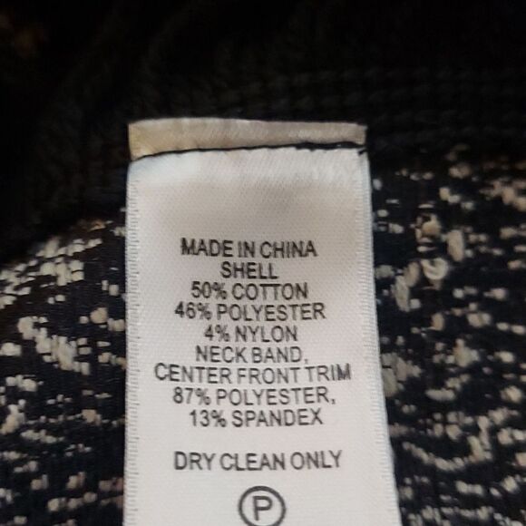 Tweed Sweater Jacket Womens Open Front Cardigan Boho Cape XS NWT - Picture 11 of 11